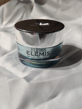 ELEMIS Pro-Collagen Overnight Mask - silver & blue jar